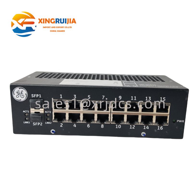 GE IS420ESWBH3A: Industrial Ethernet IONet Switch for Mark VIe Systems